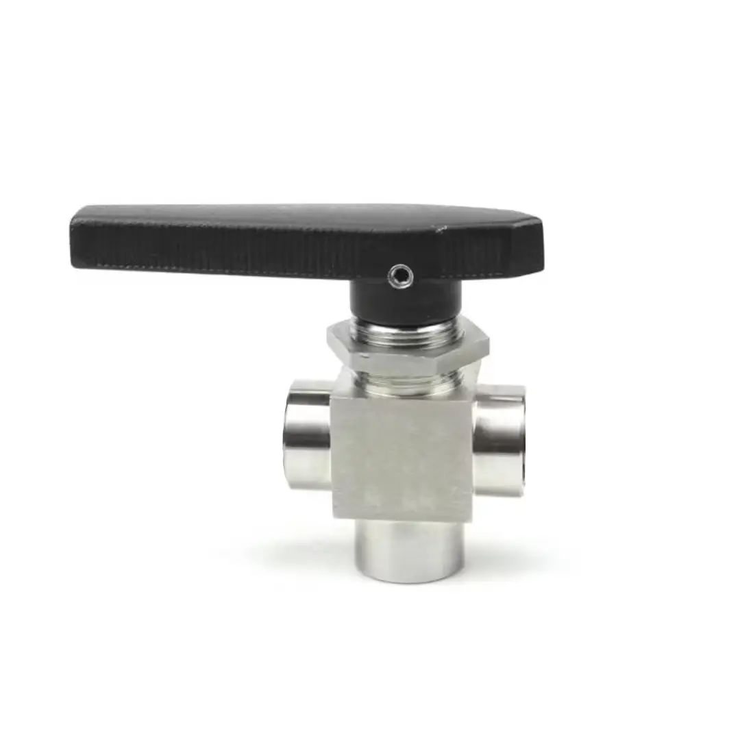 DK-Lok V82 Ball Valve 3-way Switching Valves, 1/8